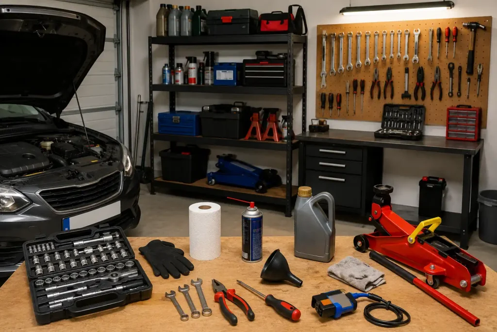 Les équipements indispensables dans un garage de jardin