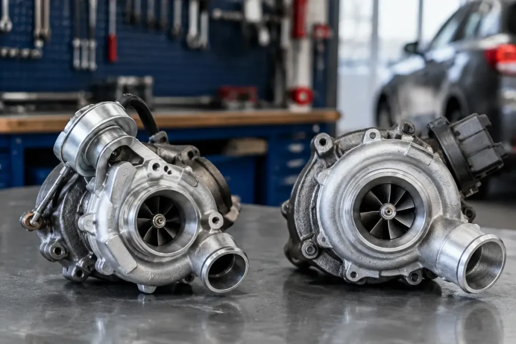 Différence entre turbo à géométrie variable et turbo classique